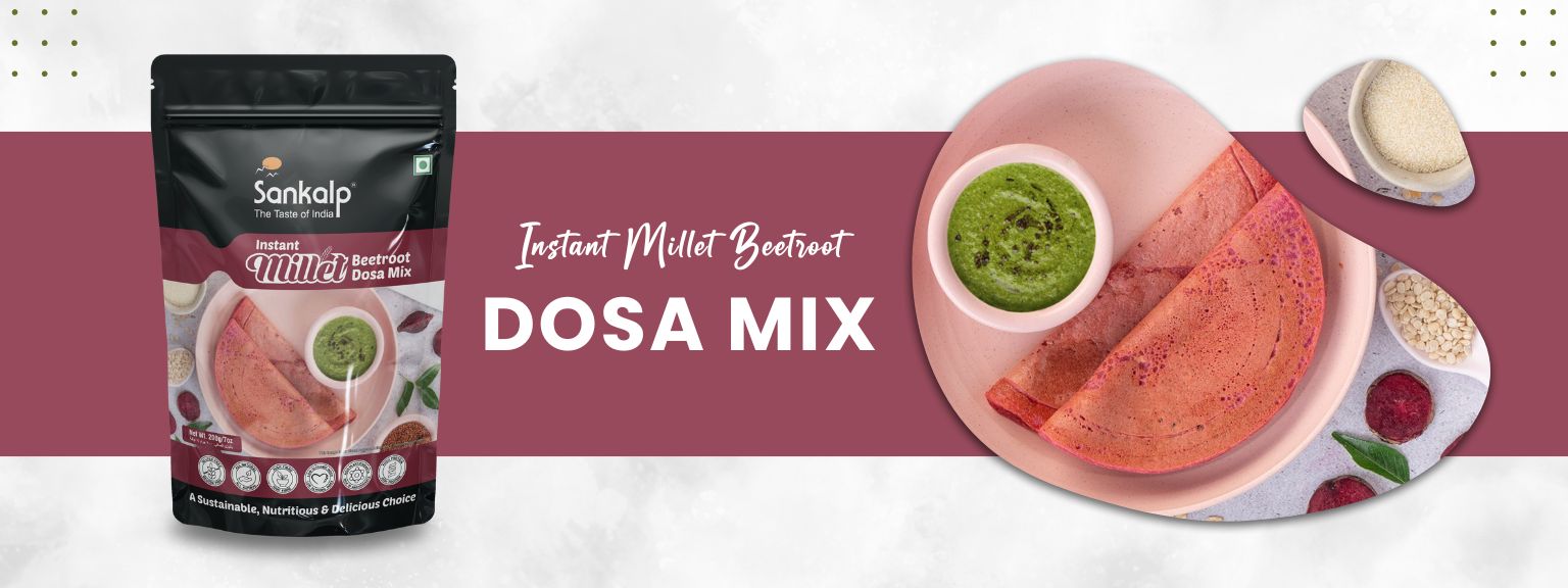 Sankalp Instant Millet Beetroot Dosa Mix 