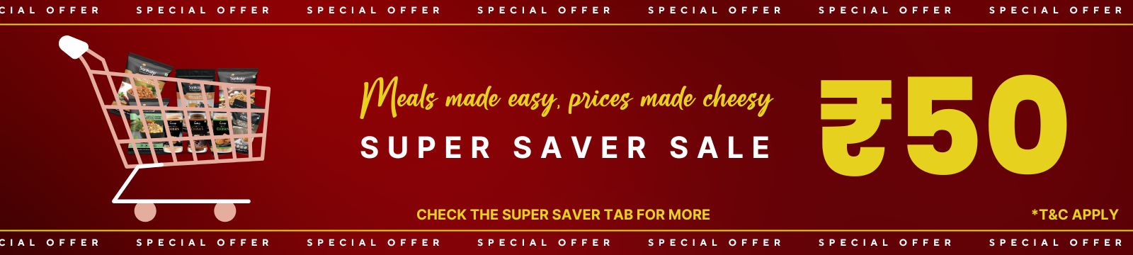 SUPER SAVER BANNER