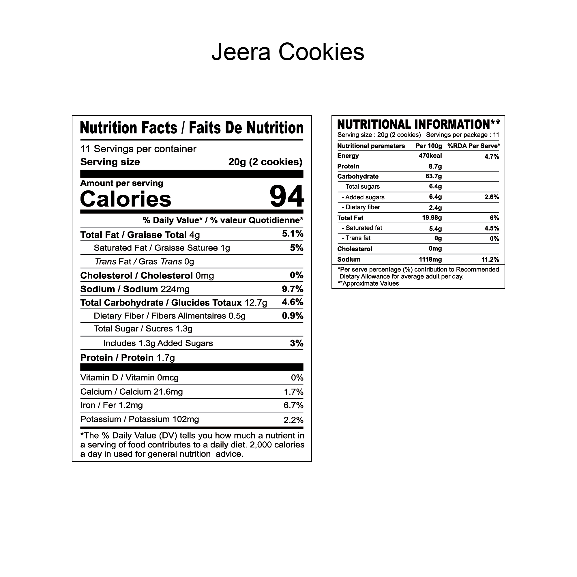 Cookie Combo - Chocolate Chip Cookie, Jeera Cookie & Butter Cookie | 220g - Image 5