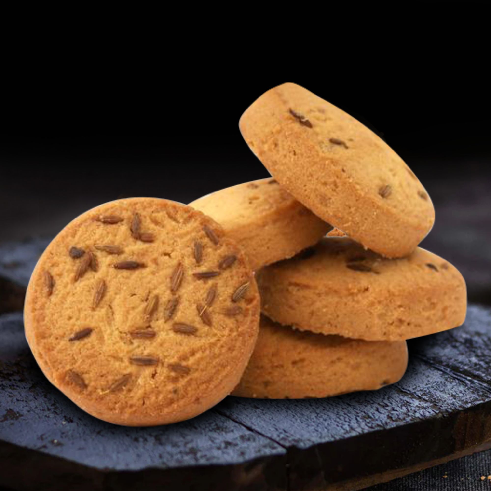 Cookie Combo - Chocolate Chip Cookie, Jeera Cookie & Butter Cookie | 220g - Image 6